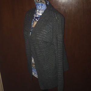 Dark gray cardigan size small